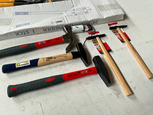 Mix kavel diverse merken handgereedschap en gereedschap accessoires - afbeelding 8 van  9