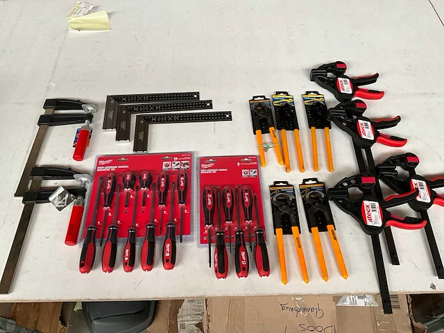 Mix kavel diverse merken handgereedschap - afbeelding 1 van  8