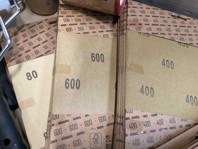 Mix kavel diverse schilder benodigdheden - afbeelding 3 van  8