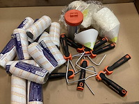 Mix kavel diverse schilder benodigdheden - afbeelding 1 van  5