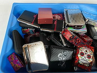 Mix kavel diverse sigaretten cases - afbeelding 1 van  1