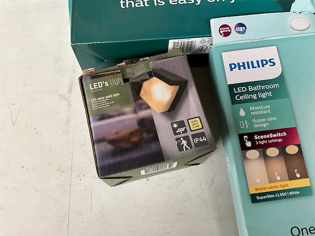 Mix kavel diverse verlichting philips en led’s light - afbeelding 4 van  14