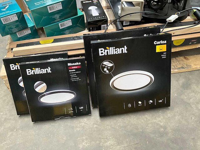 Mix kavel diverse verlichting van o.a. brilliant - afbeelding 4 van  11