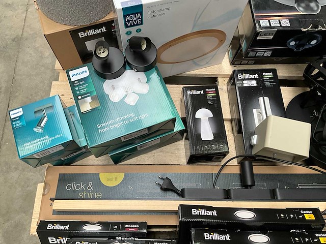 Mix kavel diverse verlichting van o.a. brilliant - afbeelding 5 van  11