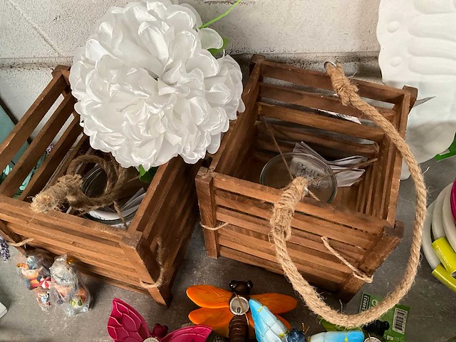 Mix kavel diverse woon- en tuinaccessoires - afbeelding 12 van  12