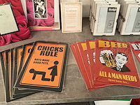 Mix kavel fotolijsten en wandbordjes - afbeelding 7 van  7