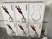 Mix kavel glazen vazen - afbeelding 3 van  6