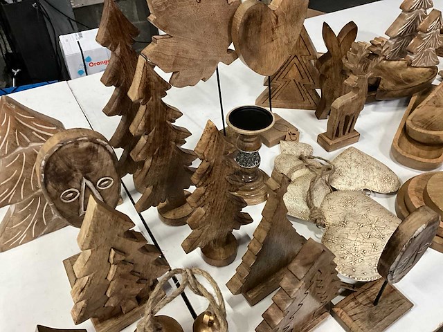 Mix kavel houten woonaccessoires - afbeelding 3 van  12