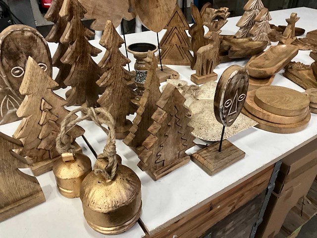 Mix kavel houten woonaccessoires - afbeelding 4 van  12