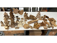 Mix kavel houten woonaccessoires - afbeelding 1 van  12