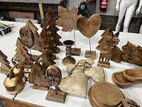 Mix kavel houten woonaccessoires - afbeelding 6 van  12