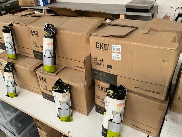 Mix kavel met diverse maten afvalzakken van o.a. eko - afbeelding 3 van  11