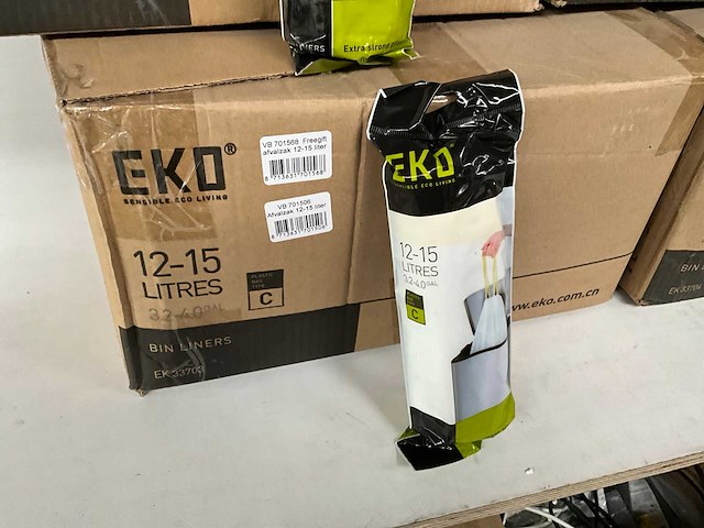 Mix kavel met diverse maten afvalzakken van o.a. eko - afbeelding 5 van  11