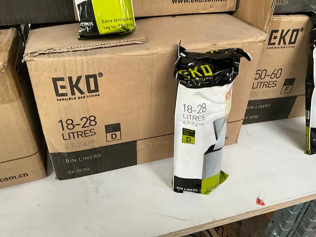 Mix kavel met diverse maten afvalzakken van o.a. eko - afbeelding 7 van  11