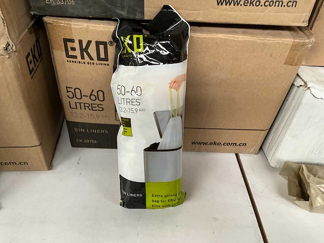 Mix kavel met diverse maten afvalzakken van o.a. eko - afbeelding 9 van  11