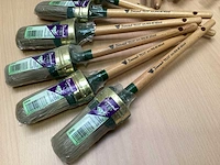 Mix kavel ronde kwasten (17x) - afbeelding 2 van  5