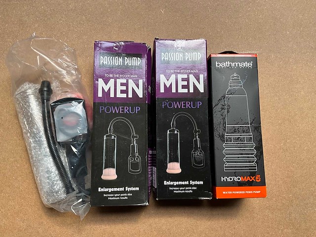 Mix kavel sex toys voor mannen - afbeelding 1 van  5