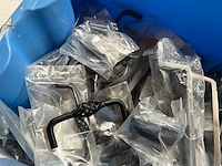 Mix kavel siro diverse metalen grepen en haken - afbeelding 2 van  5