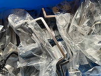 Mix kavel siro diverse metalen grepen en haken - afbeelding 3 van  5