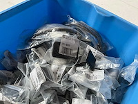 Mix kavel siro diverse metalen grepen, knoppen en haken - afbeelding 2 van  3