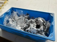 Mix kavel siro diverse metalen grepen, knoppen en haken - afbeelding 3 van  3