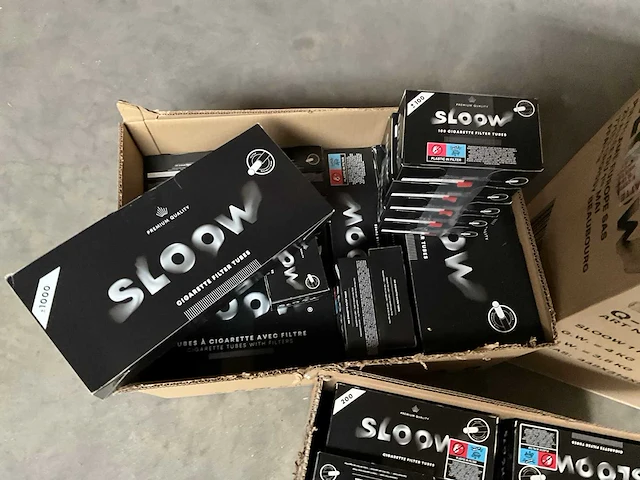 Mix kavel sloow sigaret filter hulzen - afbeelding 2 van  2