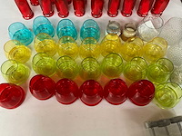 Mix kavel waxine licht houders en kaarsjes - afbeelding 7 van  13