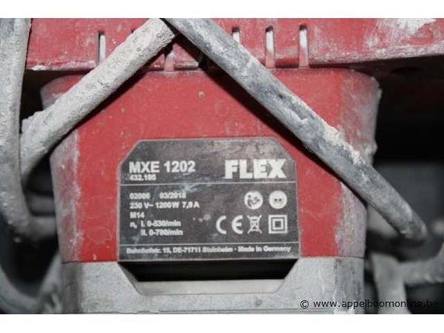 Mixer - flex - mxe 1202 - afbeelding 2 van  2