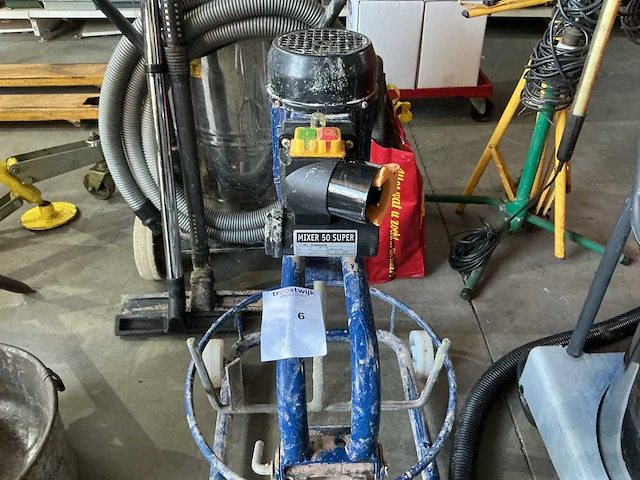 Mixer 50 supper mengmachine bouwgereedschap - afbeelding 1 van  3