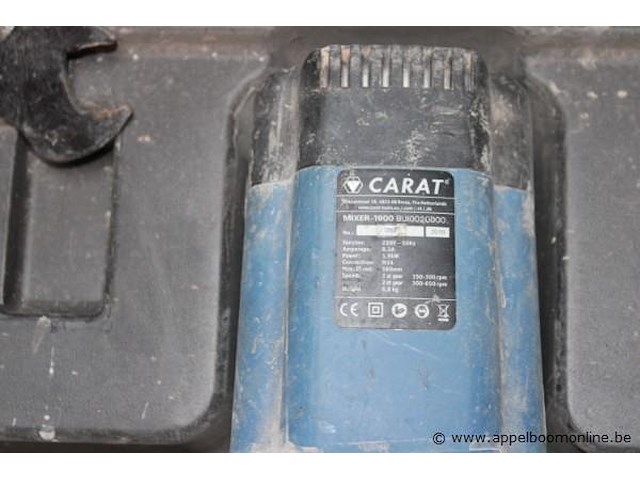 Mixer carat mixer 1900, werking niet gekend - afbeelding 2 van  3
