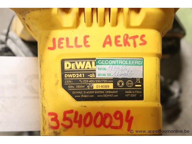 Mixer dewalt dwd241-qs - afbeelding 2 van  3