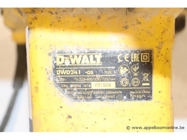 Mixer dewalt dwd241-qs - afbeelding 2 van  2