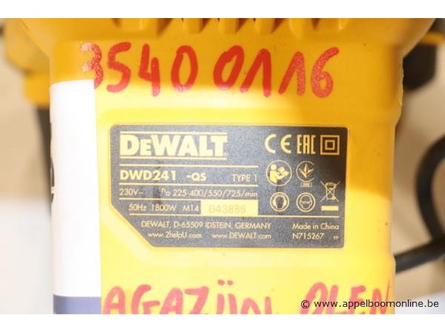 Mixer dewalt dwd241-qs - afbeelding 3 van  3