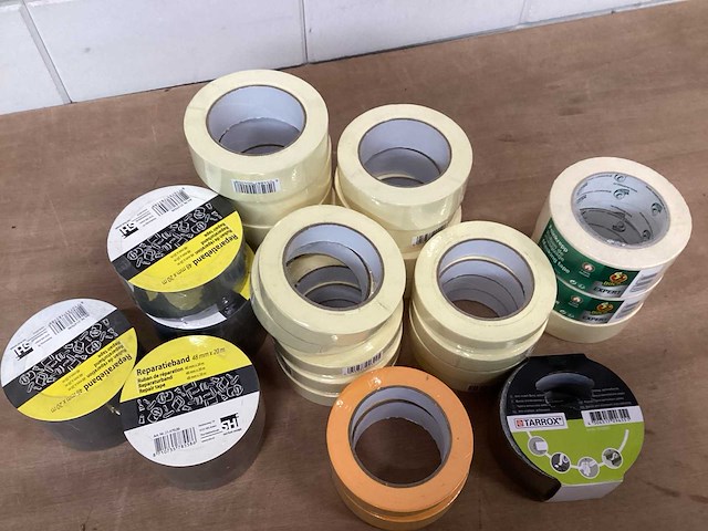 Mixkavel diverse afplaktape (31x) - afbeelding 1 van  5