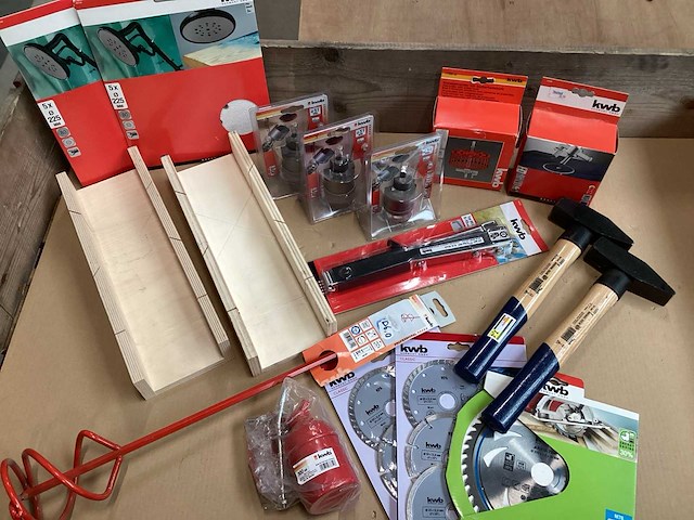 Mixkavel diverse kwb materialen - afbeelding 1 van  10