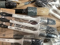 Mixkavel diverse ronde kwasten (99x) - afbeelding 2 van  6