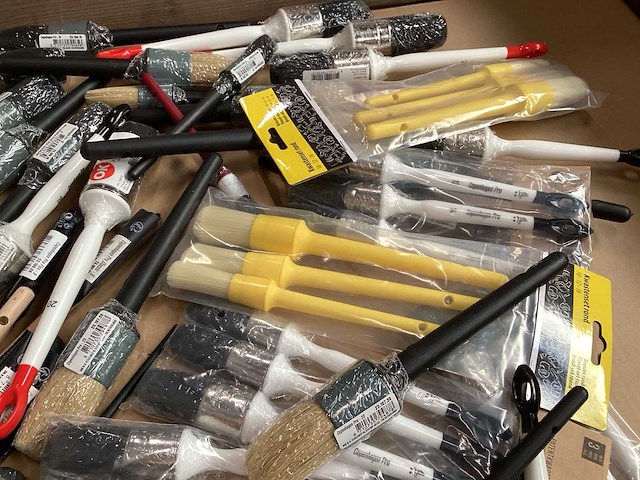 Mixkavel diverse ronde kwasten (99x) - afbeelding 6 van  6