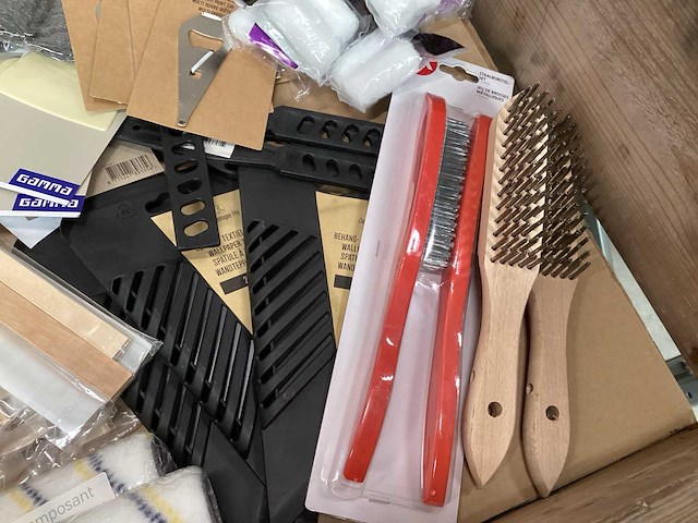 Mixkavel diverse schilder materialen - afbeelding 2 van  10