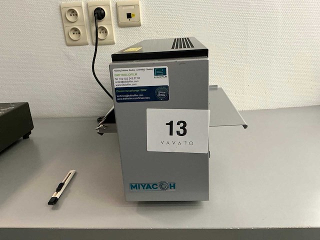 Miyacoh dc-2 foliecoating machine - afbeelding 2 van  4
