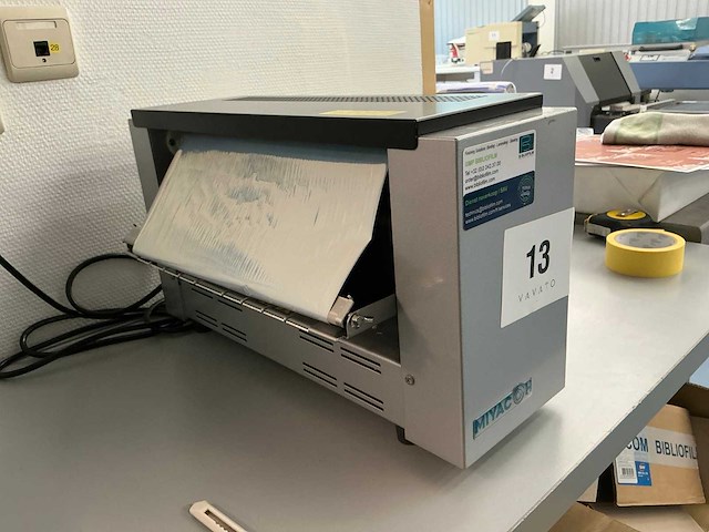 Miyacoh dc-2 foliecoating machine - afbeelding 3 van  4