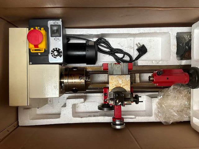 Mj-358 mini draaibank - afbeelding 4 van  4