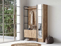 Ml15 kapstok | 100% melamine | atlantisch grenen - afbeelding 3 van  7
