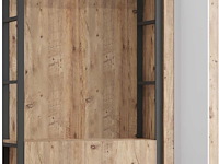Ml15 kapstok | 100% melamine | atlantisch grenen - afbeelding 5 van  7