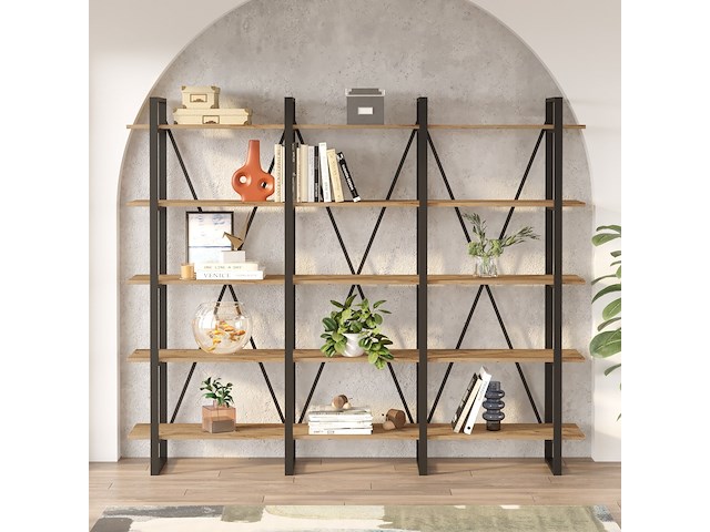 Ml4 boekenplank | 100% melamine | atlantisch grenen - afbeelding 1 van  6