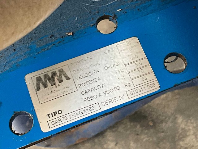 Mm car70-252-gx160 sproeisysteem - afbeelding 5 van  10