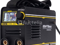 Mma igbt lcd 300a kraft&dele inverter lasmachine