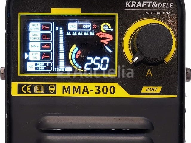 Mma igbt lcd 300a kraft&dele inverter lasmachine - afbeelding 3 van  6
