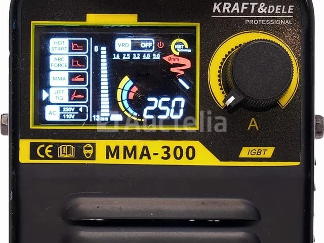 Mma igbt lcd 300a kraft&dele inverter lasmachine - afbeelding 3 van  6