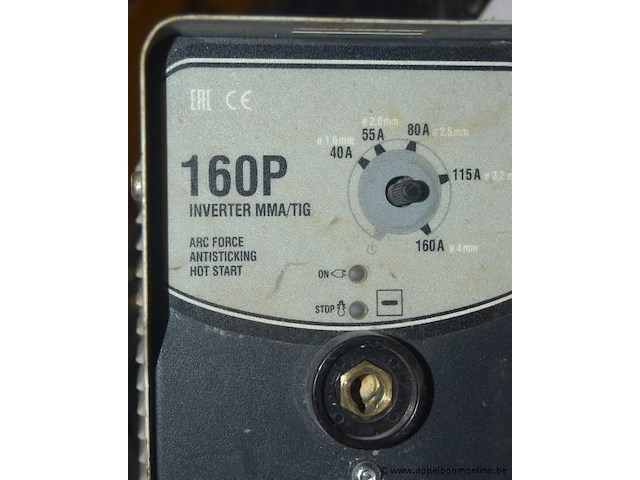 Mma/tig inverter jms 160p - afbeelding 2 van  2
