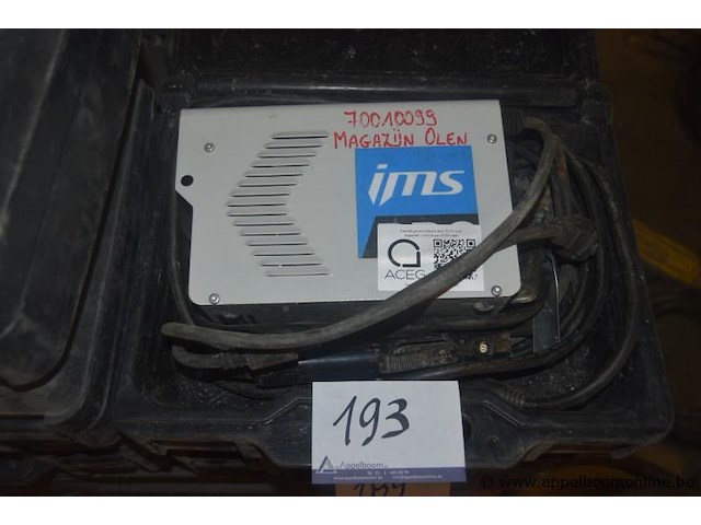 Mma/tig inverter jms 160p - afbeelding 1 van  2